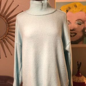 Free People Mock Neck Sweater